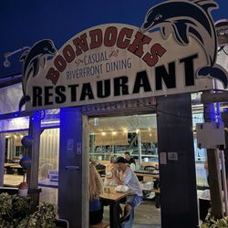 Boondocks Restaurant - Casual dockside setting for a nice sunset dinner.