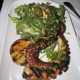 Grilled octopus