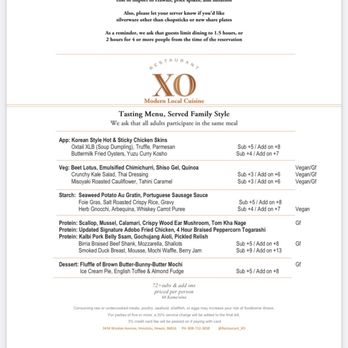 XO Restaurant - Sept 2021 - Asian Fusion Near Me - Honolulu, Hawaii XO Restaurant - Sept 2021 - Asian Fusion Near Me - Honolulu, Hawaii