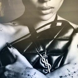 Saint Laurent - Zöe Kravitz, actress is the current marketing  spokesperson for YSL....not a fan of all those tats :/