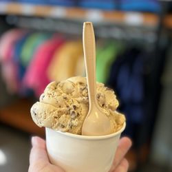JoMa's Artisan Ice Cream - Yummy artisan ice cream with salted caramel & heath bar flavors .