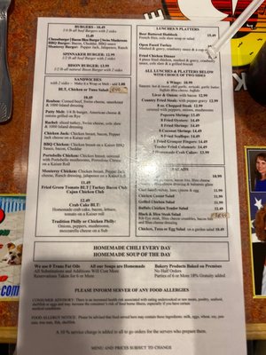 Menu photo 5 Spinnaker Cafe Englewood, FL