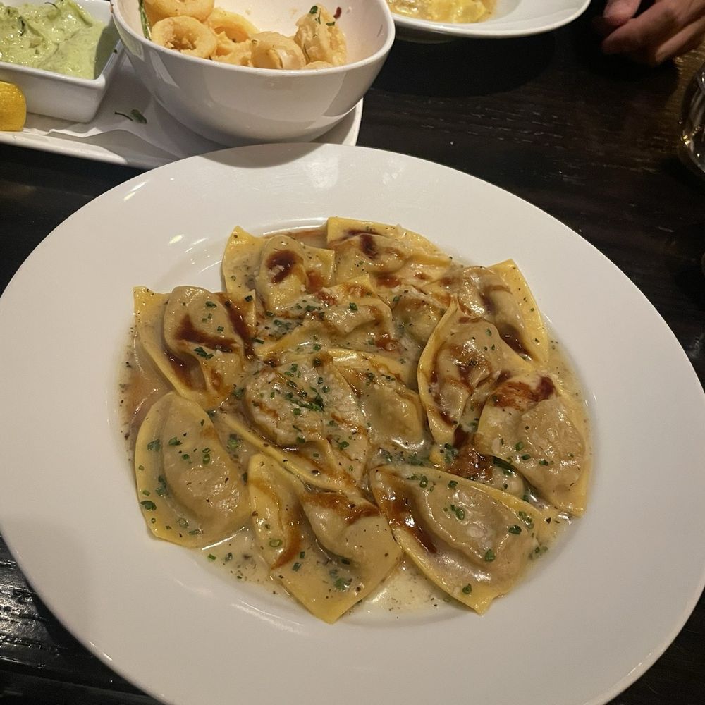 Scarpetta - Duck & Foie Gras Ravioli - Italian Near Me - Las Vegas, Nevada