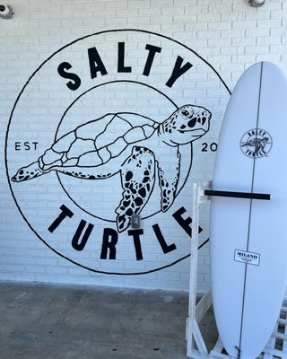 Peruvian Surfboards - These luxury surfboards were crafted by award winning Peruvian Shaper Dario Milano customized for Salty Turtle.