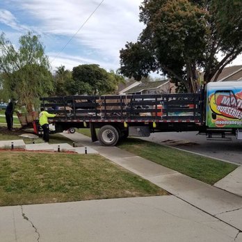 Moon Valley Nurseries - Unloading - Tree Services Near Me - Irvine, California