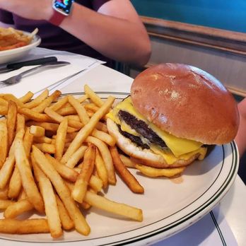 Versailles - Cheeseburger and fries - Cuban Near Me - Miami, Florida Versailles - Cheeseburger and fries - Cuban Near Me - Miami, Florida