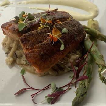 Elizabeth's Chop House - Miso Glazed Fjord Steelhead - Steakhouses Near Me - Marquette, Michigan