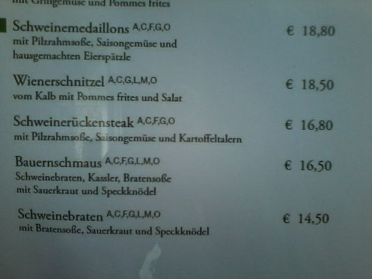 Menu photo 1 Grüners Wirtshaus Sölden, 7