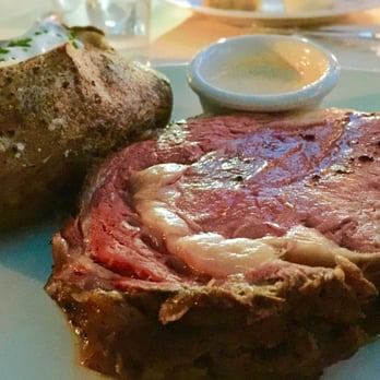 The Vineyard Rose Restaurant - Check out that bad boy! Prime rib baby. OMG that was delish. See that potato next to it? I ate the heck out of that too. Mmmm. - New American Near Me - Temecula, California The Vineyard Rose Restaurant - Check out that bad boy! Prime rib baby. OMG that was delish. See that potato next to it? I ate the heck out of that too. Mmmm. - New American Near Me - Temecula, California