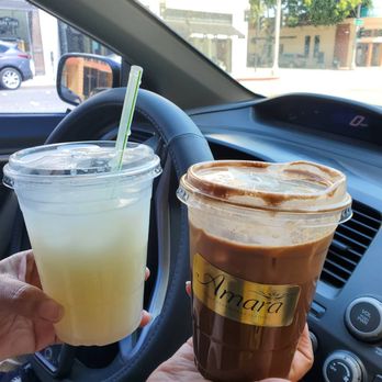 Amara Chocolate & Coffee - Good Iced Dark Cocoa Latte & Guanabana - Coffee & Tea Near Me - Pasadena, California