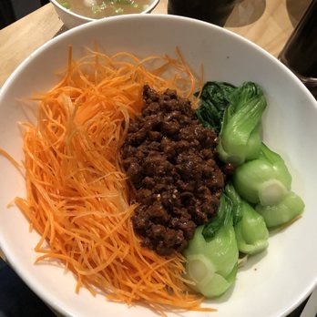 GB Hand-pulled Noodles - Noodles with home made pork sauce - Chinese Near Me - Toronto, Ontario
