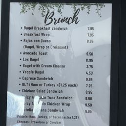 Menu as of 2.8.26 Menu as of 2.8.26
