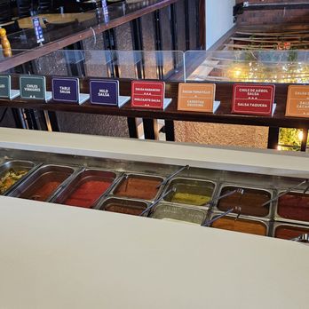 Las Carretas Mexican Restaurant - Clean salsa/sauce bar.. - Mexican Near Me - Gainesville, Florida Las Carretas Mexican Restaurant - Clean salsa/sauce bar.. - Mexican Near Me - Gainesville, Florida