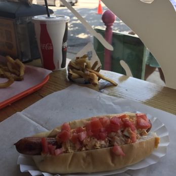 Good Dog - Pimento cheese dog. Pretty good. :) - Caterers Near Me Good Dog - Pimento cheese dog. Pretty good. :) - Caterers Near Me