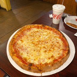Large cheese pizza