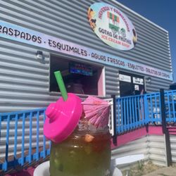 Granizadas Gotas De Frutas - Agua fresca Pepino Limonada