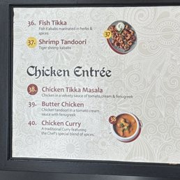 I almost always order the Tikka Masala.