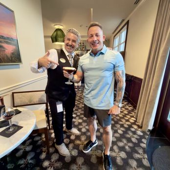 French Quarter Inn - Bob, the bartender with his fabulous espresso martini - Hotels Near Me - Charleston, South Carolina