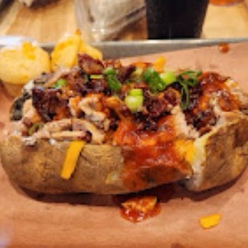 Jim 'N Nick's Bar-B-Q - BBQ Potato Spud - Barbeque Near Me - Statesboro, Georgia Jim 'N Nick's Bar-B-Q - BBQ Potato Spud - Barbeque Near Me - Statesboro, Georgia