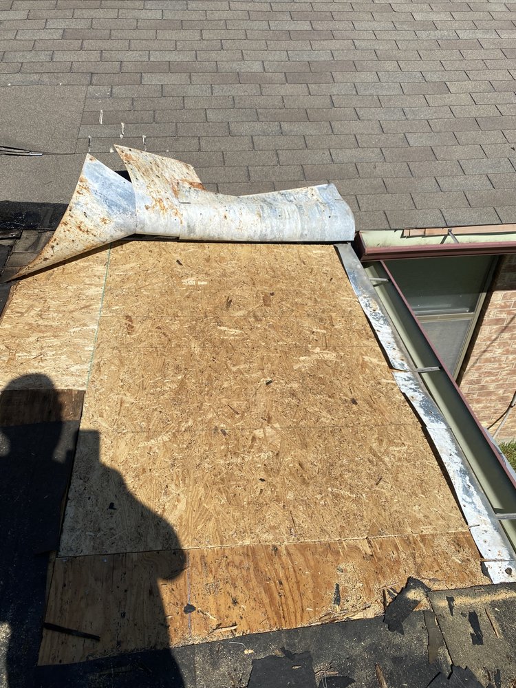 Slide of Foster roofing