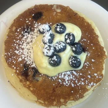 Eggs Up Grill - Lemon Blueberry Pancakes - Breakfast & Brunch Near Me - Benson, North Carolina