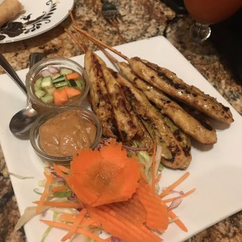 Brown Sugar Cafe - Satay Chicken - Thai Near Me - Boston, Massachusetts Brown Sugar Cafe - Satay Chicken - Thai Near Me - Boston, Massachusetts