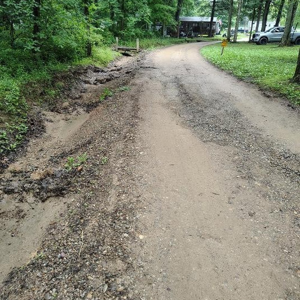 Butler / Mohican KOA - Muddy roads. - RV Parks Near Me - Butler, Ohio Butler / Mohican KOA - Muddy roads. - RV Parks Near Me - Butler, Ohio