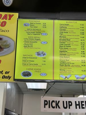Menu photo 1 Homeros Mexican Food Reno, NV Menu photo 1 Homeros Mexican Food Reno, NV