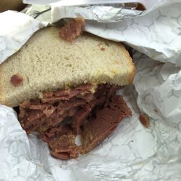 Corned beef on rye. Corned beef on rye.