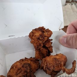 "fresh" tenders. They made us wait for fresh tenders and this is what we get