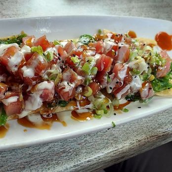 Island Grill - Tuna nachos - Seafood Near Me - Islamorada, Florida
