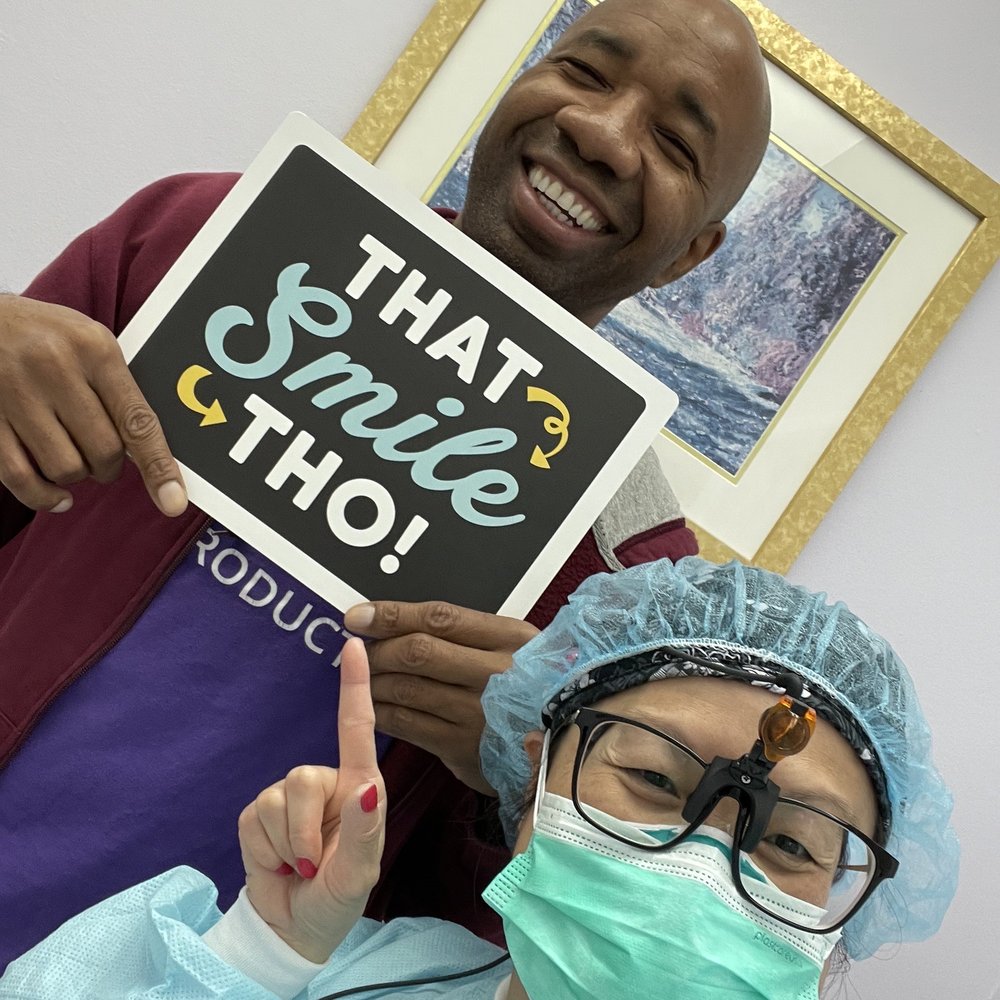 Christine C. Thai DMD - Me and Dr. Thai post appointment - General Dentistry Near Me - Mountain View, California
