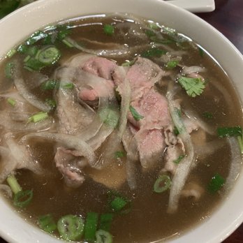 Binh Duong - 21. Pho Tai/pho with rare eye of round (small: $7.50) - Vietnamese Near Me - Bloomfield, New Jersey Binh Duong - 21. Pho Tai/pho with rare eye of round (small: $7.50) - Vietnamese Near Me - Bloomfield, New Jersey