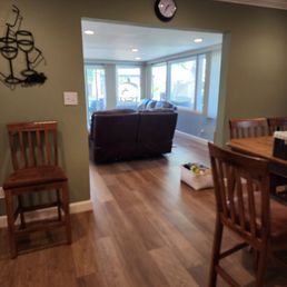 Dining Room to Great room - AFTER Dining Room to Great room - AFTER
