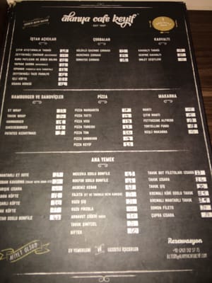 Menu photo 2 Cafe Keyif Antalya, 07