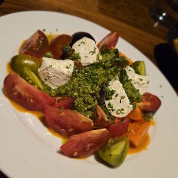 The Tailor and the Cook - Tomato & burrata plate - New American Near Me - Utica, New York The Tailor and the Cook - Tomato & burrata plate - New American Near Me - Utica, New York