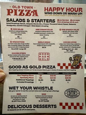 Menu photo 6 Old Town Pizza Lincoln, CA Menu photo 6 Old Town Pizza Lincoln, CA