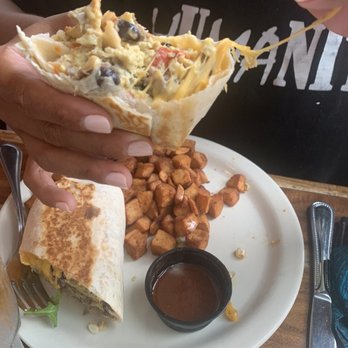 Black Water Bakery - Breakfast burrito with homefries - Bakeries Near Me - Cambridge, Maryland Black Water Bakery - Breakfast burrito with homefries - Bakeries Near Me - Cambridge, Maryland