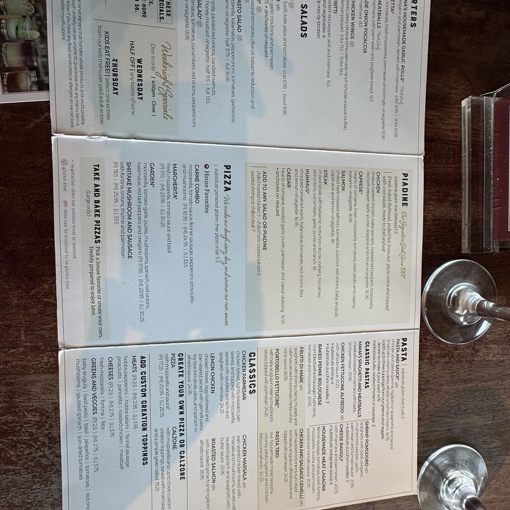 Menu Menu