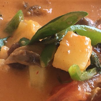 Elephant Thai Kitchen - ROASTED DUCK red curry - Thai Near Me - Long Beach, California
