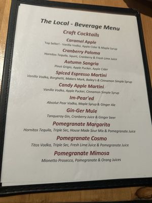 Menu photo 2 The Local Warner, NH