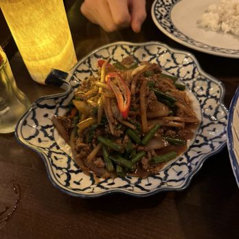 Maenaam - Thai Basil Beef and Green Beans - Thai Near Me - Amsterdam, New Hampshire