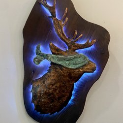 Blind Elk Tap Room - Blind Elk by the bar
