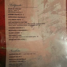 Menu 12/22