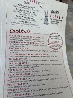 Menu photo 1 Culinary Dropout Austin, TX
