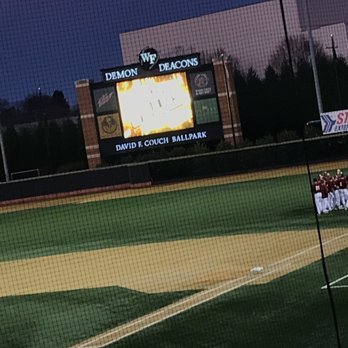 David F. Couch Ballpark - Scoreboard after win! - Stadiums & Arenas Near Me - Winston Salem, North Carolina