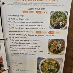 Rice & Pho Vietnamese - Menu page 4