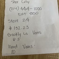 Shoe City - For shoes