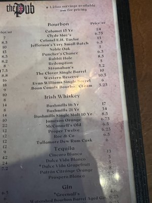 Menu photo 5 The Pub - Rookwood Cincinnati, OH