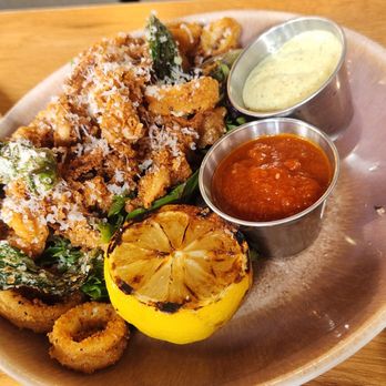 The Cut - Crispy calamari - Cocktail Bars Near Me - Rancho Cucamonga, California